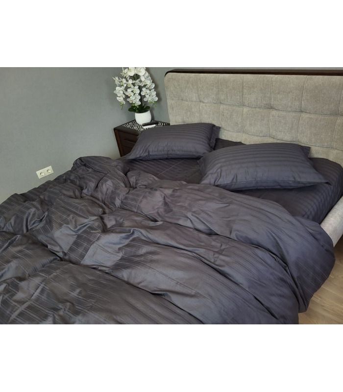 Постільна білизна "PREMIUM GRAFFITI" Сатин MULTI Stripe - Страйп сатин - стильні постільні комплекти на МамаТато