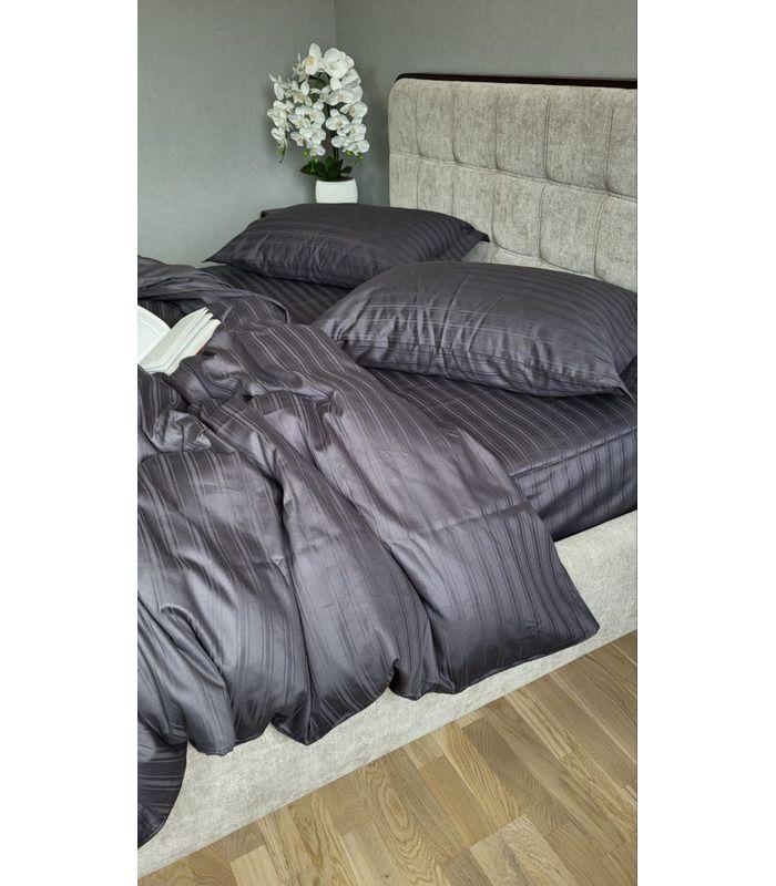 Постільна білизна "PREMIUM GRAFFITI" Сатин MULTI Stripe - Страйп сатин - стильні постільні комплекти на МамаТато