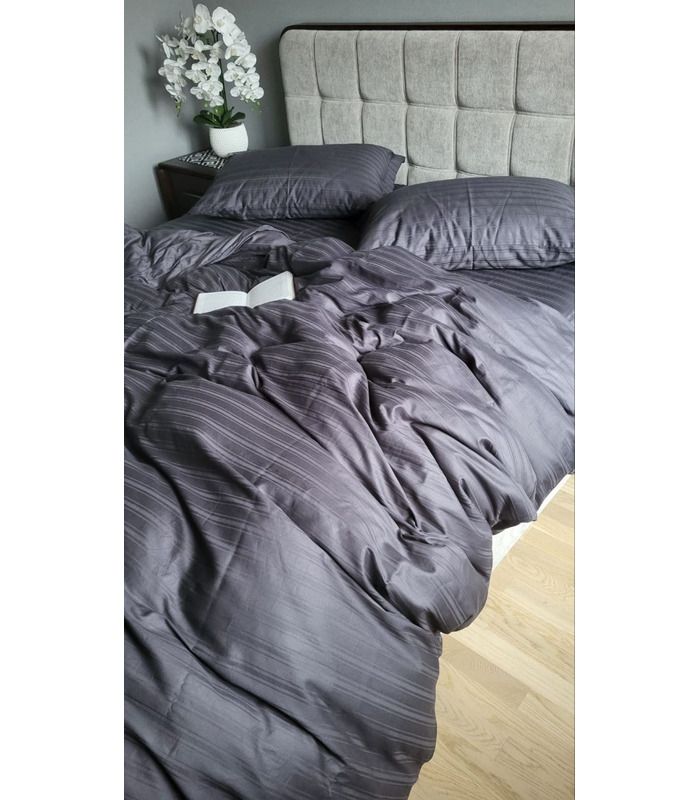 Постільна білизна "PREMIUM GRAFFITI" Сатин MULTI Stripe - Страйп сатин - стильні постільні комплекти на МамаТато