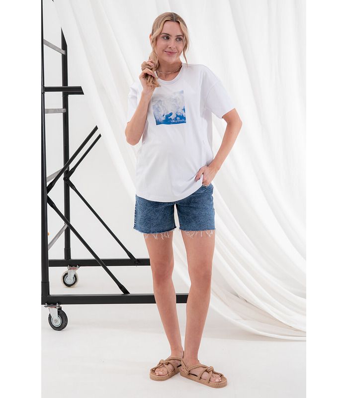 Шорти для вагітних Джолі від Юла Мама у категорії Шорти та бриджі вагітним на МамаТато