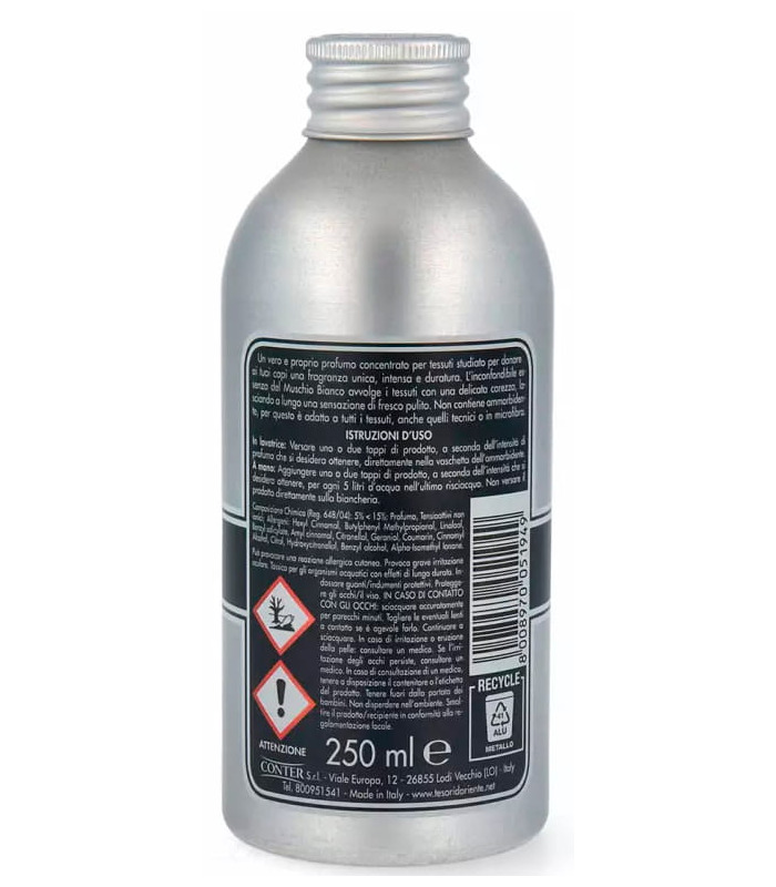 Для одежды и белья: Ароматический парфюм-ополаскиватель для белья Tesori d'Oriente Muschio Bianco 250 мл от Tesori d’Oriente ...