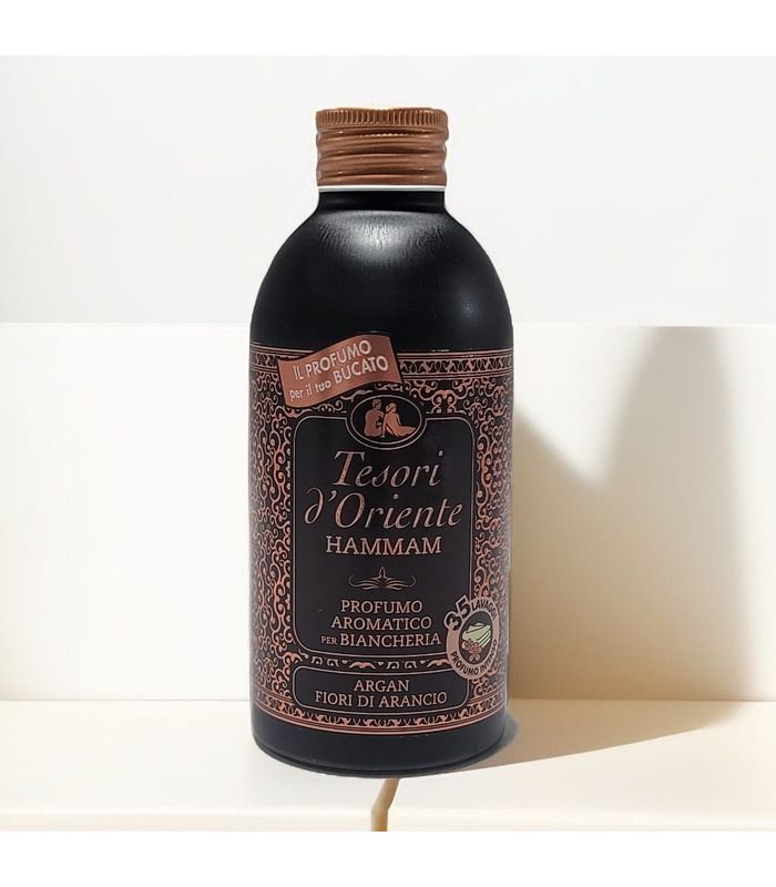 Для одежды и белья: Ароматический парфюм-ополаскиватель для белья Tesori d'Oriente Hammam 250 мл от Tesori d’Oriente в катего...