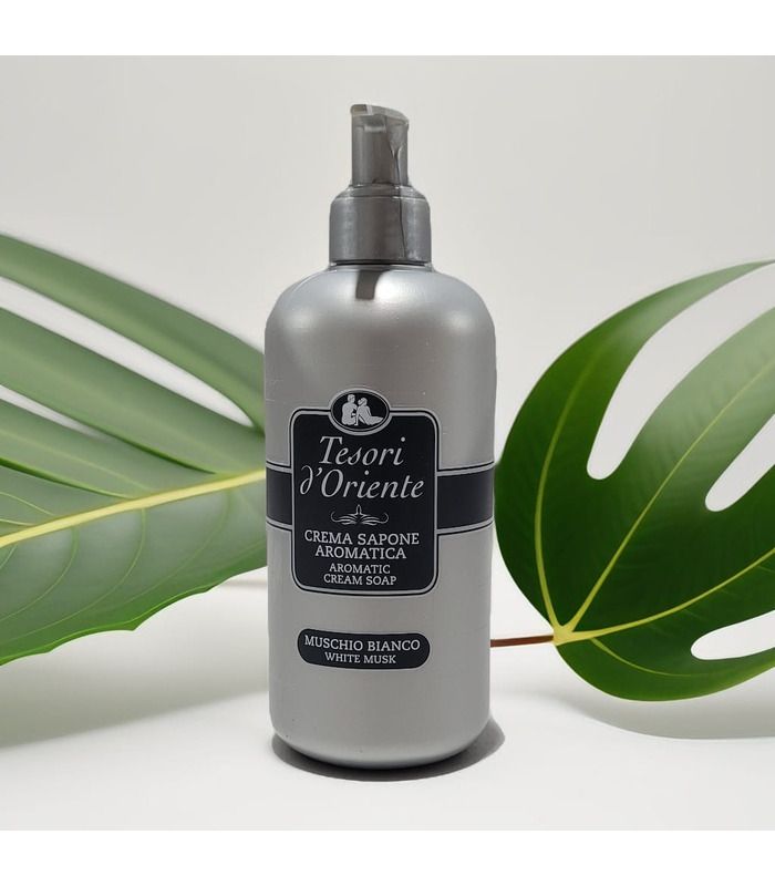 Для тіла: Рідке крем-мило Tesori d'Oriente Muschio Bianco 300 мл від Tesori d’Oriente у Догляд за тілом