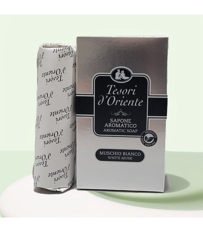Для тела: Парфюмированное твердое крем-мыло Tesori d'Oriente Muschio Bianco 125 г от Tesori d’Oriente в Уход за телом Уход за...