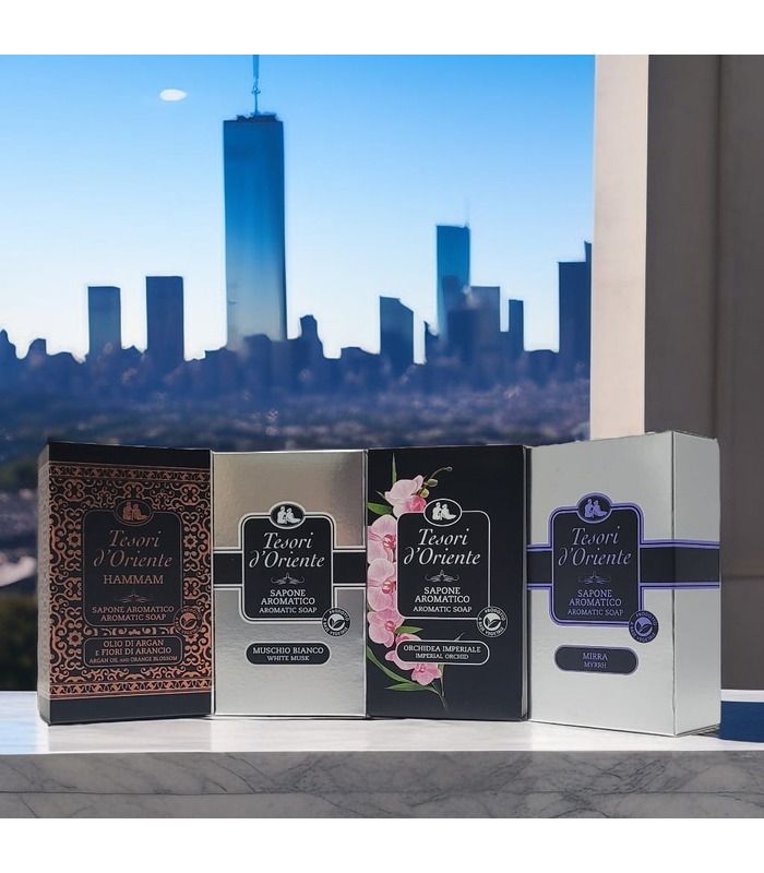 Для тіла: Парфумоване тверде крем-мило Tesori d'Oriente Muschio Bianco 125 г від Tesori d’Oriente у Догляд за тілом