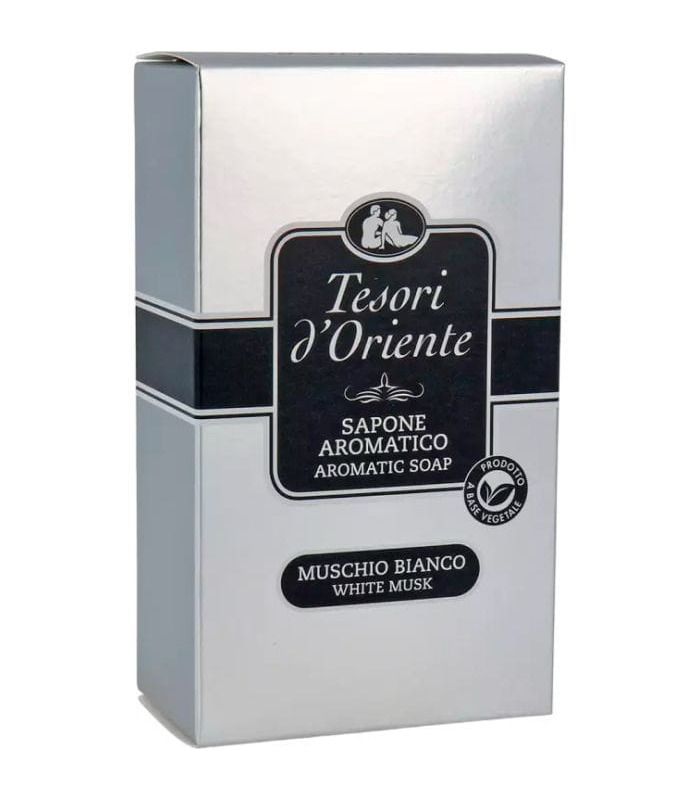Для тела: Парфюмированное твердое крем-мыло Tesori d'Oriente Muschio Bianco 125 г от Tesori d’Oriente в Уход за телом Уход за...