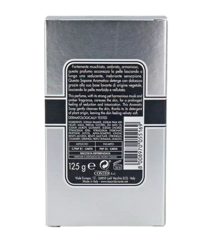 Для тіла: Парфумоване тверде крем-мило Tesori d'Oriente Muschio Bianco 125 г від Tesori d’Oriente у Догляд за тілом