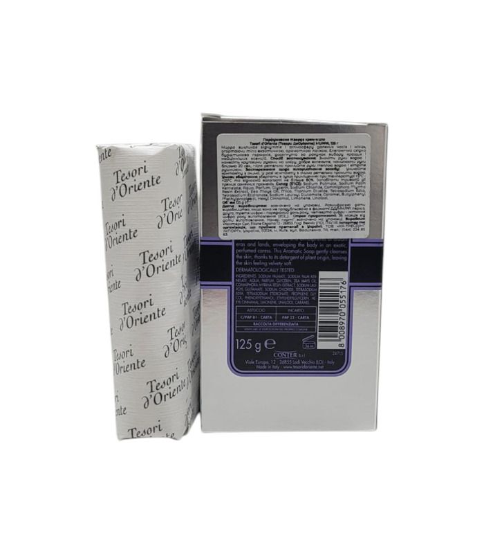 Для тіла: Парфумоване тверде крем-мило Tesori d'Oriente Mirra 125 г від Tesori d’Oriente у Догляд за тілом