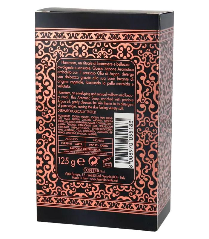 Для тела: Парфюмированное твердое крем-мыло Tesori d'Oriente Hammam 125 г от Tesori d’Oriente в Уход за телом Уход за телом