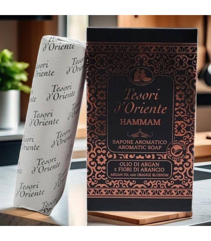 Для тіла: Парфумоване тверде крем-мило Tesori d'Oriente Hammam 125 г від Tesori d’Oriente у Догляд за тілом
