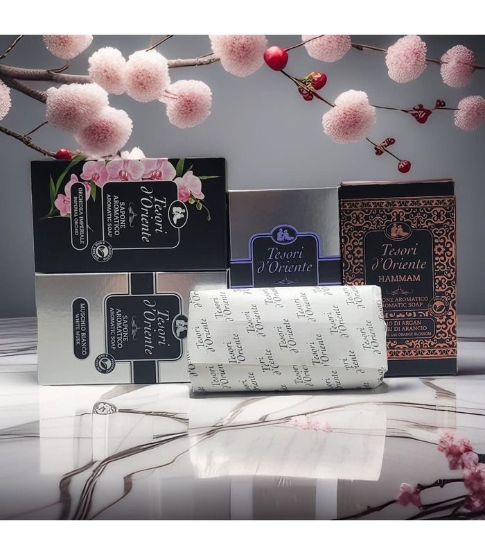 Для тіла: Парфумоване тверде крем-мило Tesori d'Oriente Chinese Orchid125 г від Tesori d’Oriente у Догляд за тілом
