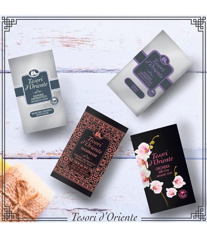 Для тела: Парфюмированное твердое крем-мыло Tesori d'Oriente Chinese Orchid 125 г от Tesori d’Oriente в Уход за телом Уход за...