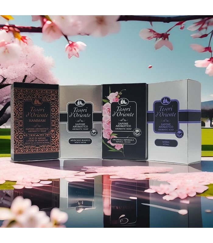 Для тіла: Парфумоване тверде крем-мило Tesori d'Oriente Chinese Orchid125 г від Tesori d’Oriente у Догляд за тілом