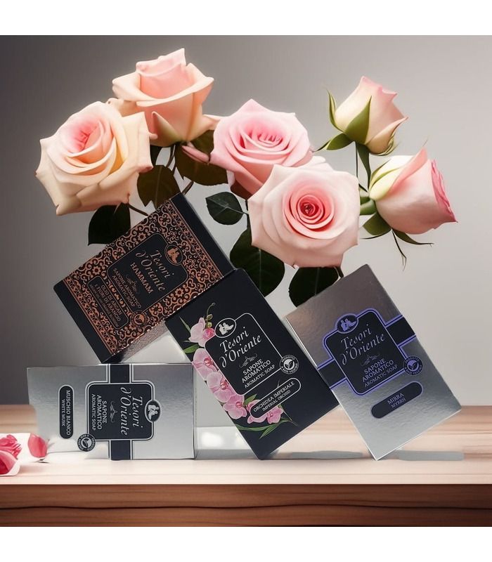 Для тіла: Парфумоване тверде крем-мило Tesori d'Oriente Chinese Orchid125 г від Tesori d’Oriente у Догляд за тілом