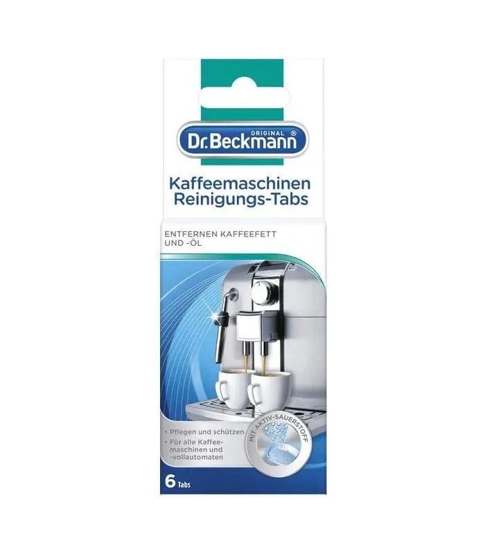 Доглядаємо за побутовою технікою - Таблетки для чищення кавомашин Kaffeemaschinen Reinigungs-Tabs, 6 шт від Dr. Beckmann у За...