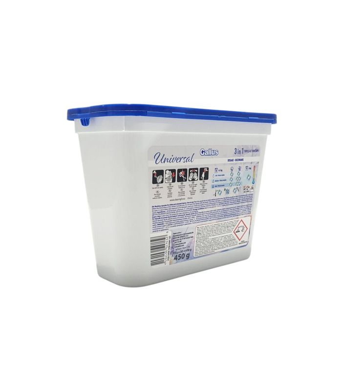 Капсули для прання Gallus Universal 3в1 30 прань, 30 шт від Gallus у категорії Пральні засоби на МамаТато