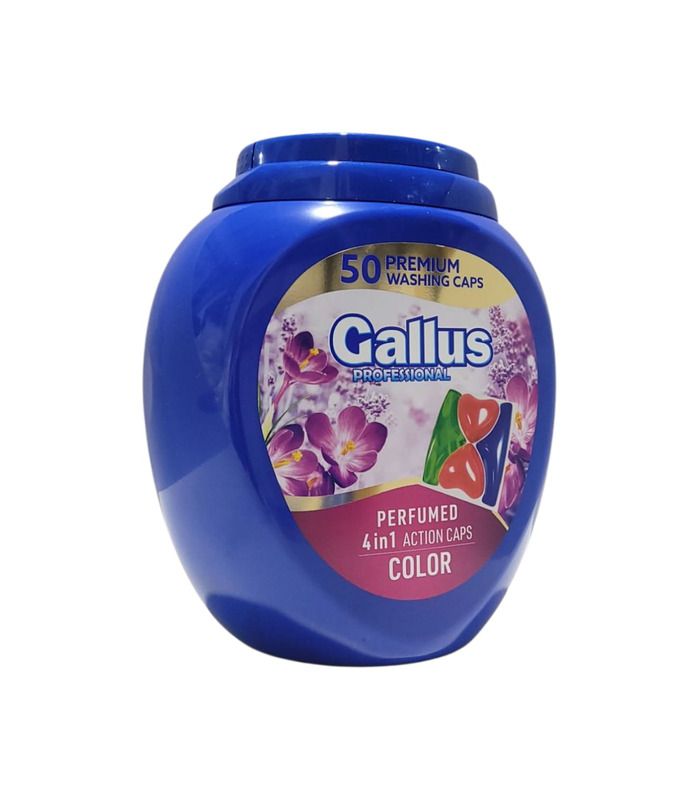 Капсули для прання Gallus Professional Perfumed 4в1 Color, 50 шт від Gallus у категорії Пральні засоби на МамаТато