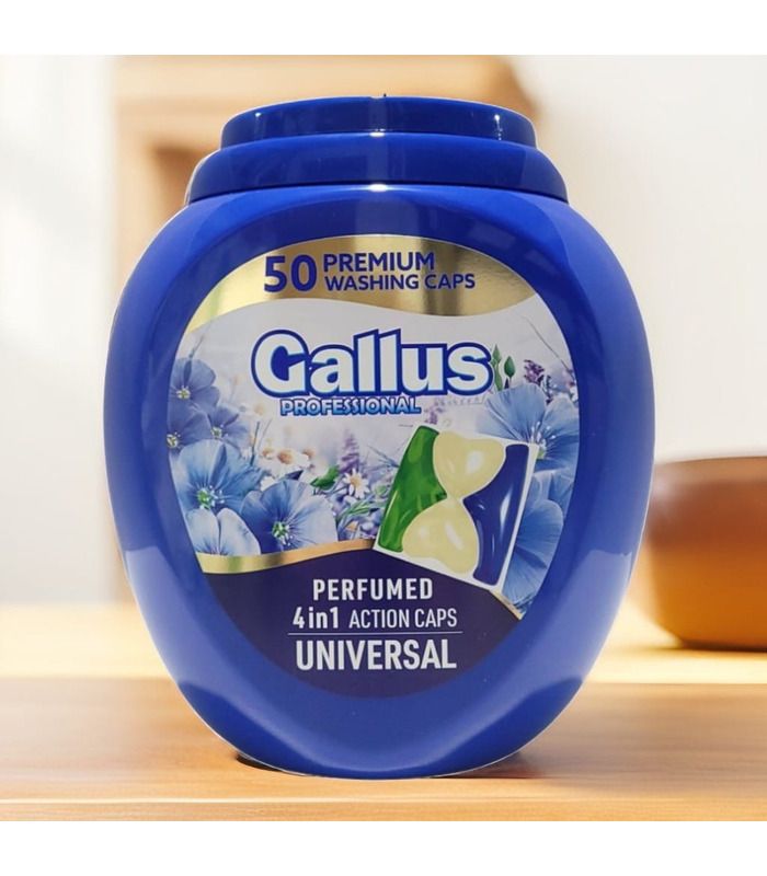 Капсулы для стирки Gallus Professional Perfumed 4в1 Univesal, 50 шт от Gallus в категории Стиральные средства на МамаТато