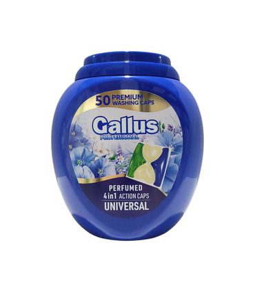 Капсулы для стирки Gallus Professional Perfumed 4в1 Univesal, 50 шт от Gallus в категории Стиральные средства на МамаТато