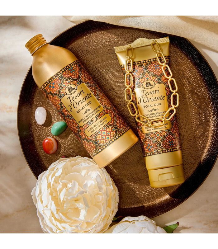 Для тіла: Крем-гель для душу та ванни Tesori d'Oriente Royal Oud of Yemen 500 мл від Tesori d’Oriente у Догляд за тілом