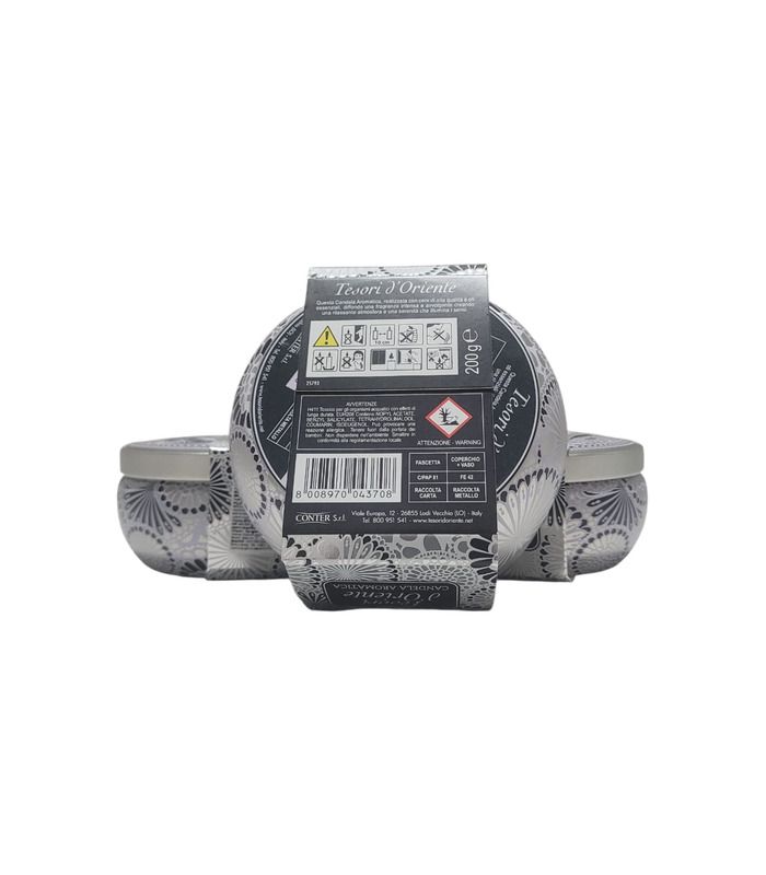 Ароматическая свеча Tesori d'Oriente Muschio Bianco 200 г от Tesori d’Oriente в категории Ароматические свечи на МамаТато