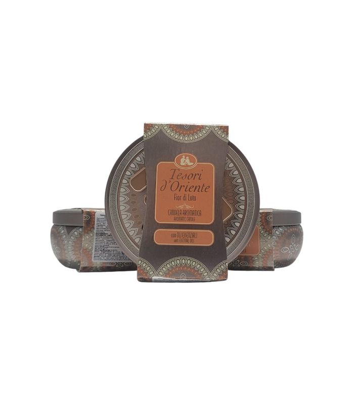 Ароматична свічка Tesori d'Oriente Fiore di Lotto 200 г від Tesori d’Oriente у категорії Ароматичні свічки на МамаТато
