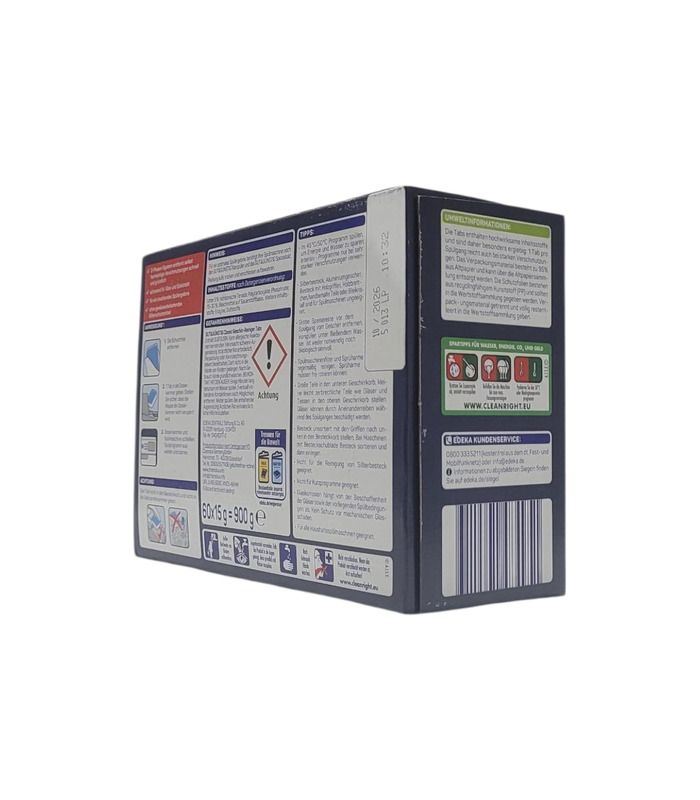 Таблетки для посудомийних машин Gut&Gunstig Edeka Power Classic, 60 шт від Gut & Gunstig у категорії Засоби для посудомийних ...