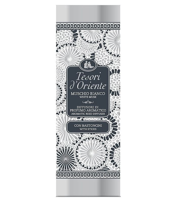 Аромадиффузор Tesori d'Oriente Muschio Bianco, 200 мл от Tesori d’Oriente в категории Аромадиффузоры на МамаТато