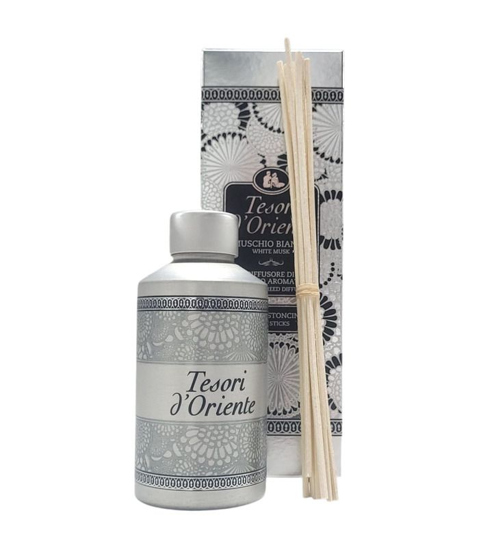 Аромадифузор Tesori d’Oriente Muschio Bianco, 200 мл від Tesori d’Oriente у категорії Аромадифузори на МамаТато