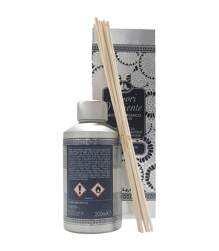 Аромадиффузор Tesori d'Oriente Muschio Bianco, 200 мл от Tesori d’Oriente в категории Аромадиффузоры на МамаТато