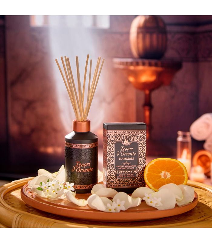 Аромадиффузор Tesori d'Oriente Hammam, 200 мл от Tesori d’Oriente в категории Аромадиффузоры на МамаТато