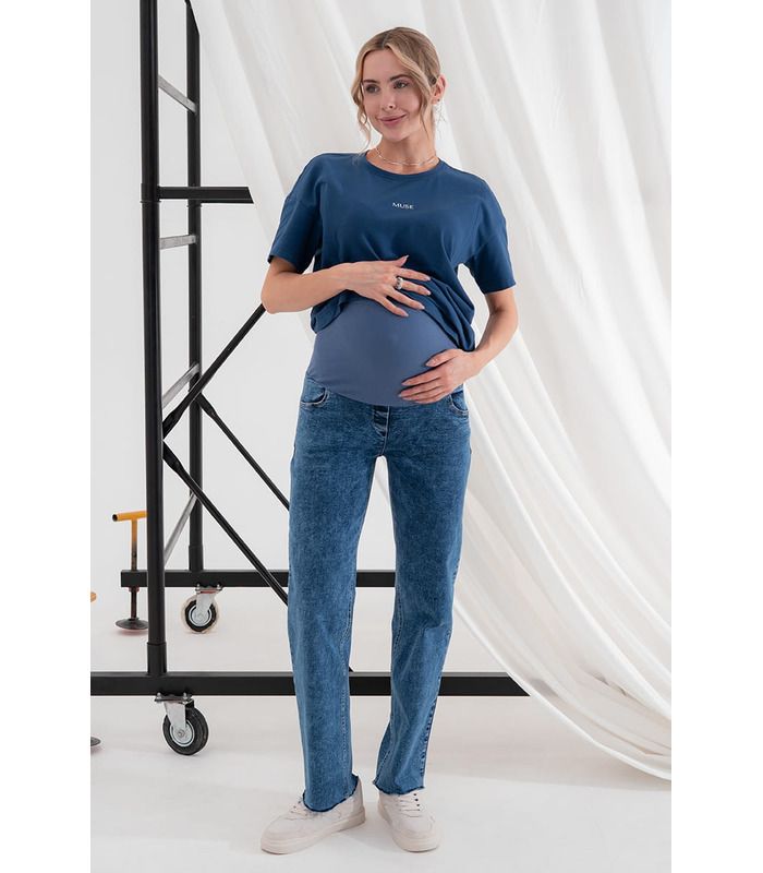 Джинсы для беременных Талли DM-35.011 от Юла Мама в категории Брюки и джинсы беременным на МамаТато
