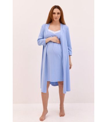 Комплект для вагітних мод. 2123(2362) 1283 від Dianora у категорії Нічні сорочки для годування на МамаТато