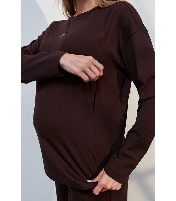 Лонгслив Эрика NR-35.022 от Юла Мама в категории Гольфы и лонгсливы кормящим на МамаТато