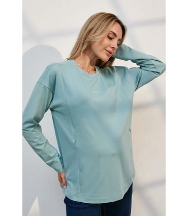 Лонгслив Эрика NR-35.021 от Юла Мама в категории Гольфы и лонгсливы кормящим на МамаТато