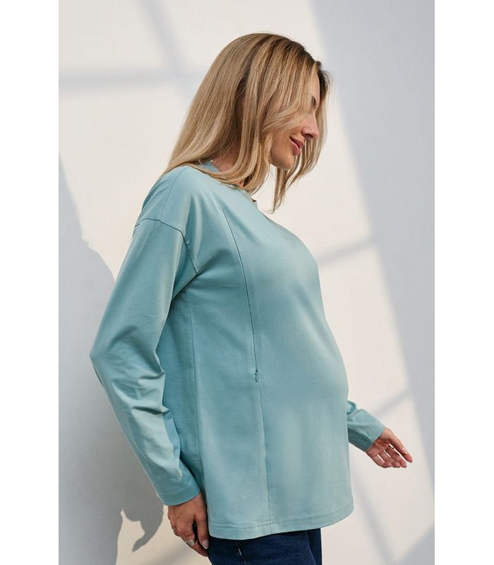 Лонгслив Эрика NR-35.021 от Юла Мама в категории Гольфы и лонгсливы кормящим на МамаТато