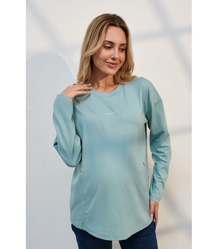 Лонгслив Эрика NR-35.021 от Юла Мама в категории Гольфы и лонгсливы кормящим на МамаТато