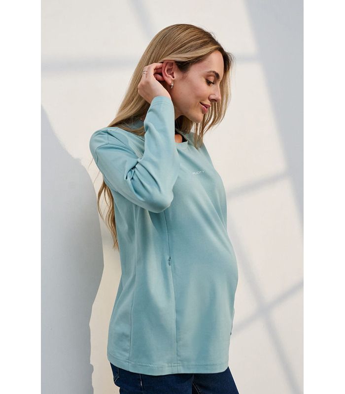 Лонгслив Эрика NR-35.021 от Юла Мама в категории Гольфы и лонгсливы кормящим на МамаТато