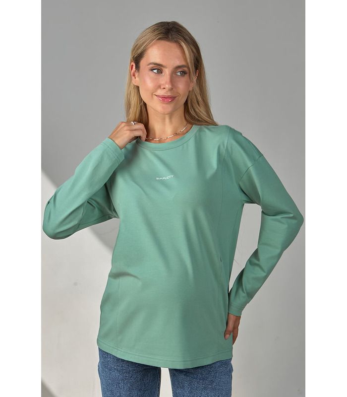 Лонгслив Эрика NR-34.022 от Юла Мама в категории Гольфы и лонгсливы кормящим на МамаТато