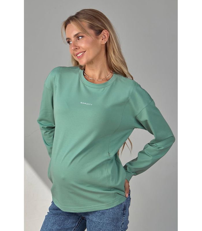 Лонгслив Эрика NR-34.022 от Юла Мама в категории Гольфы и лонгсливы кормящим на МамаТато