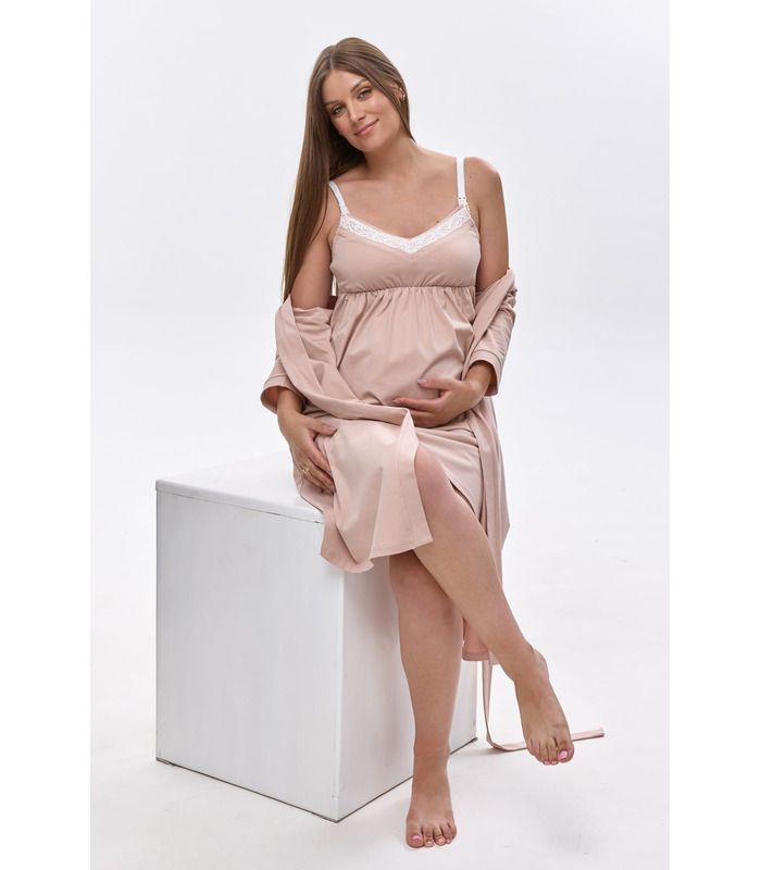 Комплект для вагітних мод. 2123(2362) 1295 від Dianora у категорії Нічні сорочки для годування на МамаТато