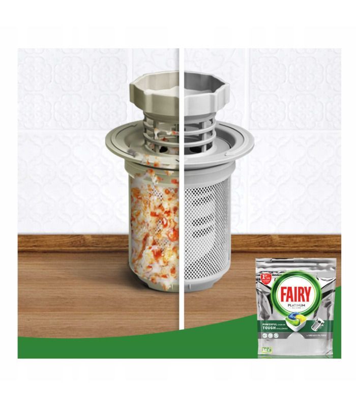 Таблетки для посудомийних машин Fairy Platinum All In One Лимон, 96 шт від Fairy у категорії Засоби для посудомийних машин на...