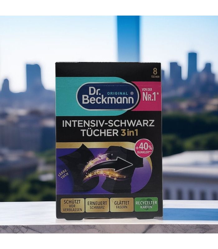 Салфетки для восстановления чёрного цвета ткани Dr. Beckmann 3в1, 8 шт от Dr. Beckmann в категории Стиральные средства на Мам...