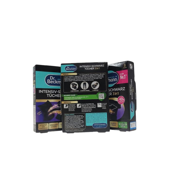 Салфетки для восстановления чёрного цвета ткани Dr. Beckmann 3в1, 8 шт от Dr. Beckmann в категории Стиральные средства на Мам...