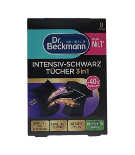 Серветки для відновлення чорного кольору тканини Dr. Beckmann 3в1, 8 шт від Dr. Beckmann у категорії Пральні засоби на МамаТато
