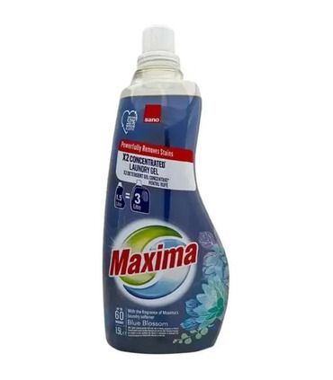 Концентрированный гель для стирки Sano Maxima Blue Blossom, 1.5 л от Sano в категории Стиральные средства на МамаТато