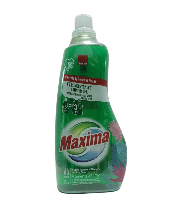 Концентрированный гель для стирки Sano Maxima Moments of Joy, 1.5 л от Sano в категории Стиральные средства на МамаТато