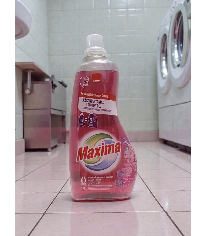 Концентрований гель для прання Sano Maxima Soft Silk, 1.5 л від Sano у категорії Пральні засоби на МамаТато