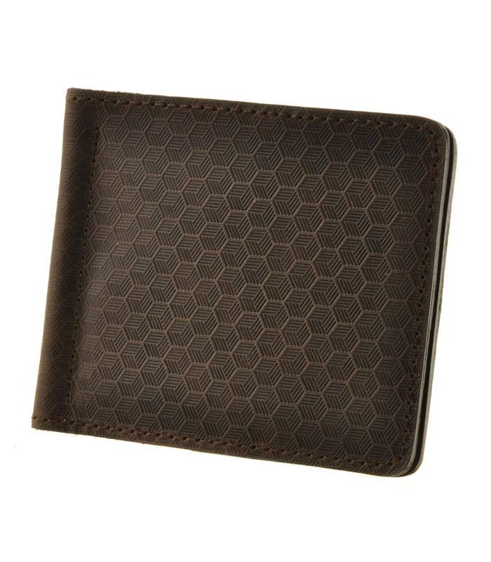 Портмоне 1.0 (затискач для грошей) Графіт/Горіх/Нічне небо (Карбон)