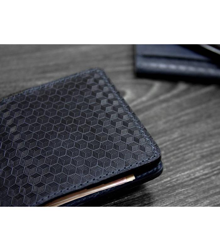 Портмоне 1.0 (затискач для грошей) Графіт/Горіх/Нічне небо (Карбон)